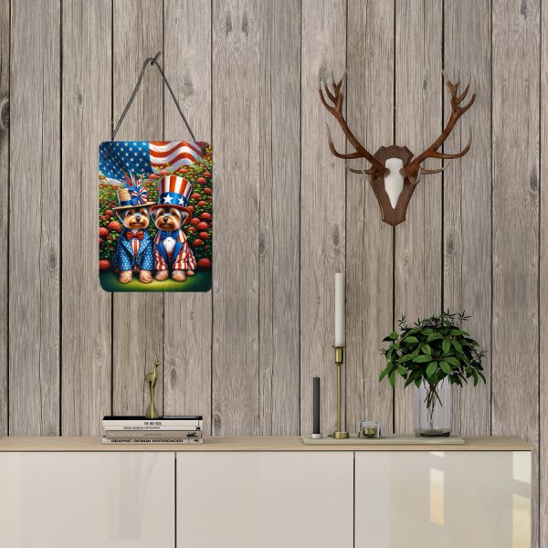 All American Yorkshire Terrier Wall or Door Hanging Prints Hot on Sale - Image 3