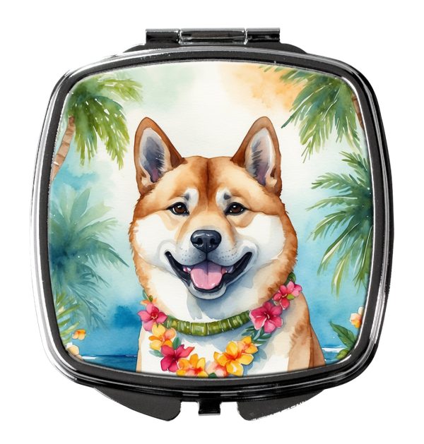 Akita Luau Compact Mirror Online now
