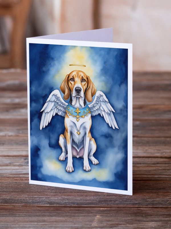 English Foxhound My Angel Greeting Cards Pack of 8 Online Sale - Image 2