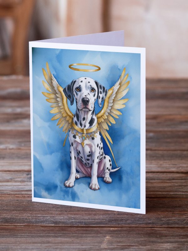 Dalmatian My Angel Greeting Cards Pack of 8 Supply - Image 2