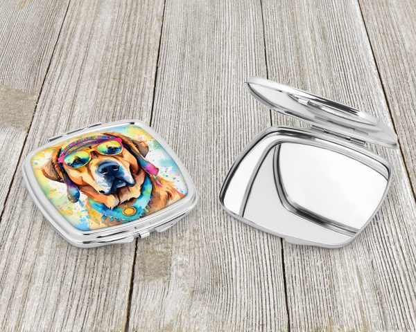 Mastiff Hippie Dawg Compact Mirror Online Hot Sale - Image 3