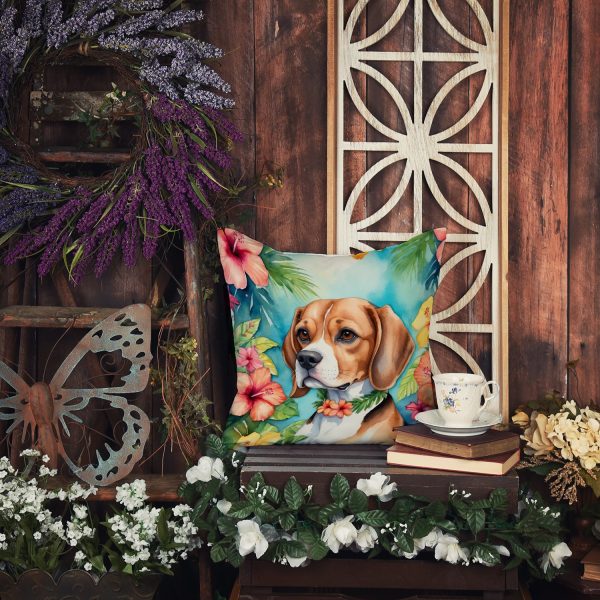 Beagle Luau Throw Pillow Supply - Image 5