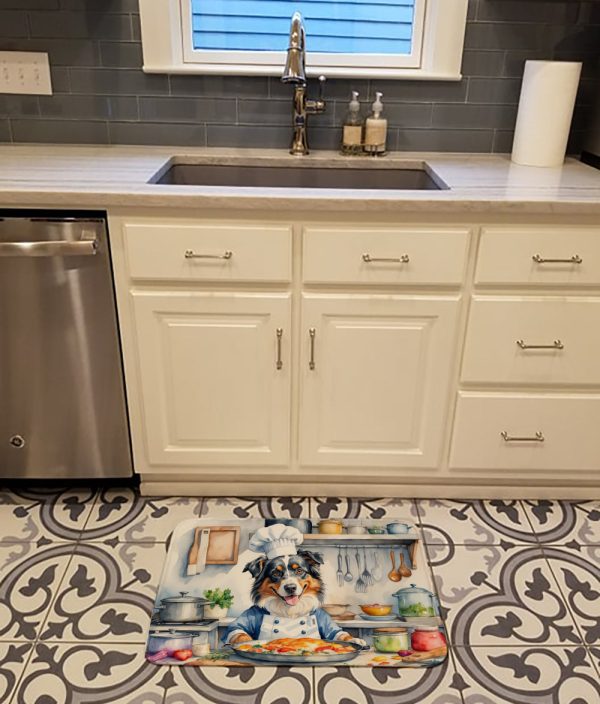 Australian Shepherd The Chef Memory Foam Kitchen Mat For Discount - Image 2