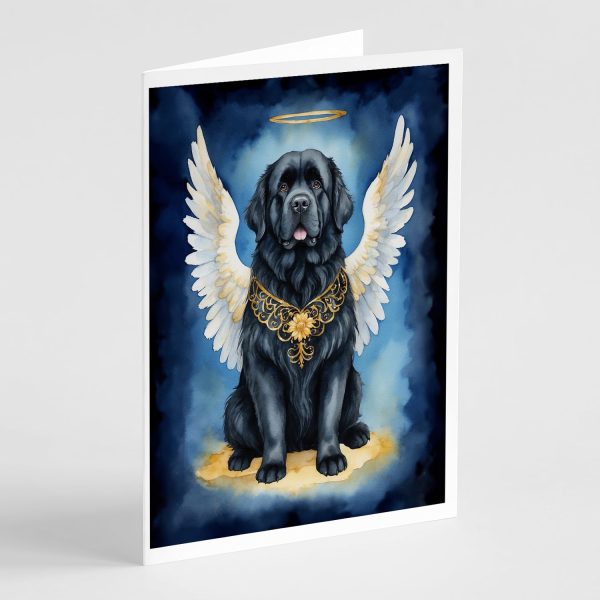 Newfoundland My Angel Greeting Cards Pack of 8 Sale