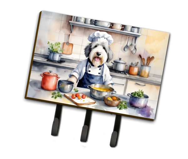 Old English Sheepdog The Chef Leash or Key Holder Sale