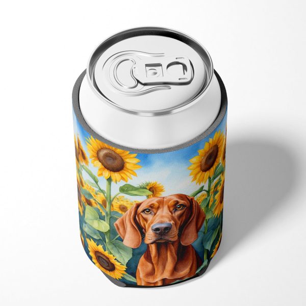 Redbone Coonhound in Sunflowers Can or Bottle Hugger Online now - Image 4