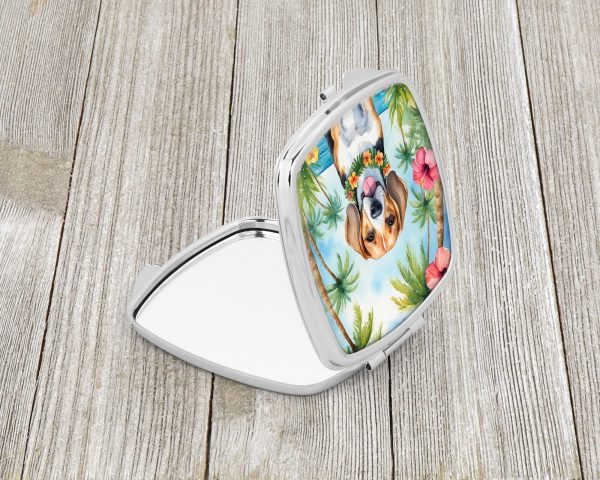 Beagle Luau Compact Mirror For Discount - Image 2