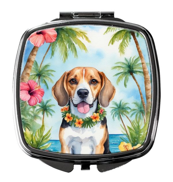 Beagle Luau Compact Mirror For Discount