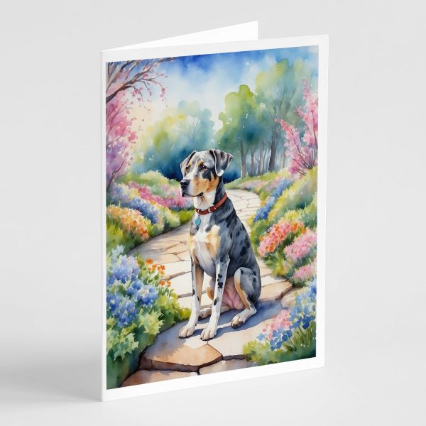 Catahoula Spring Path Greeting Cards Pack of 8 Fashion
