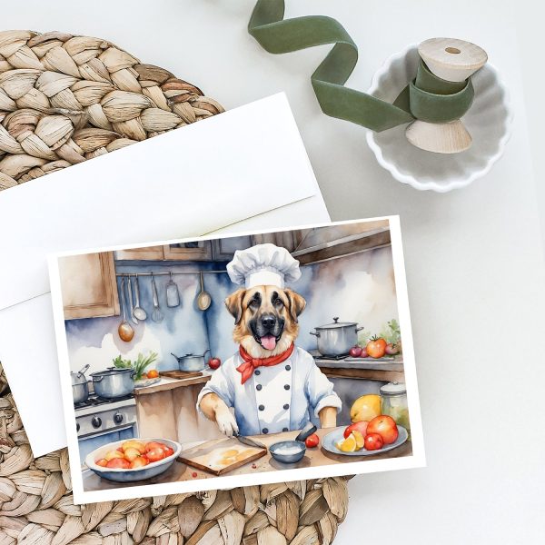 Anatolian Shepherd The Chef Greeting Cards Pack of 8 Fashion - Image 2