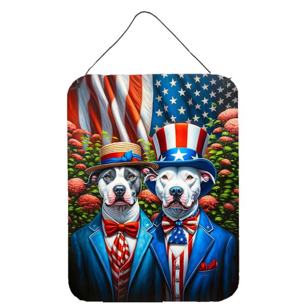 All American Pit Bull Terrier Wall or Door Hanging Prints Sale
