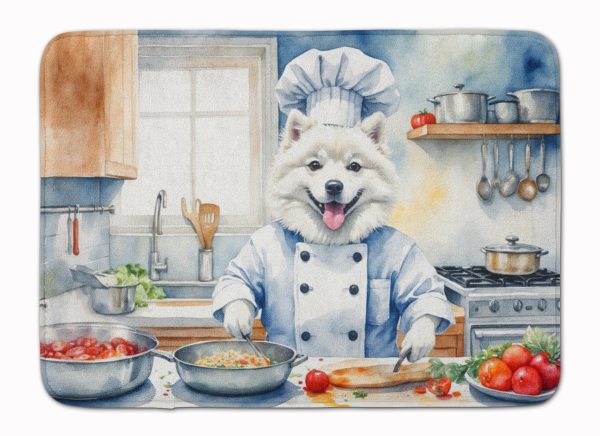 American Eskimo The Chef Memory Foam Kitchen Mat Online now