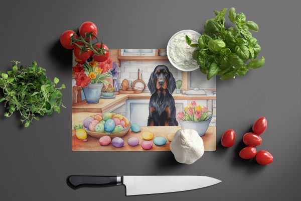 Decorating Easter Gordon Setter Glass Cutting Board Online Sale - Image 3