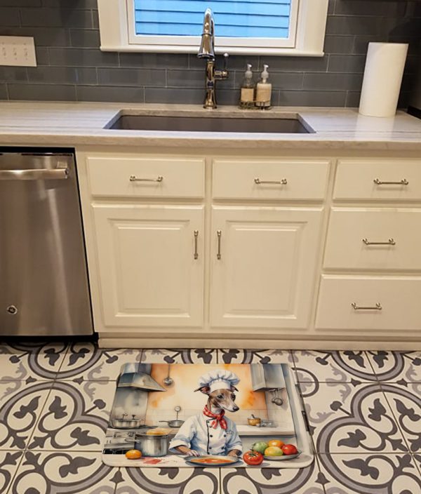 Italian Greyhound The Chef Memory Foam Kitchen Mat Online - Image 2