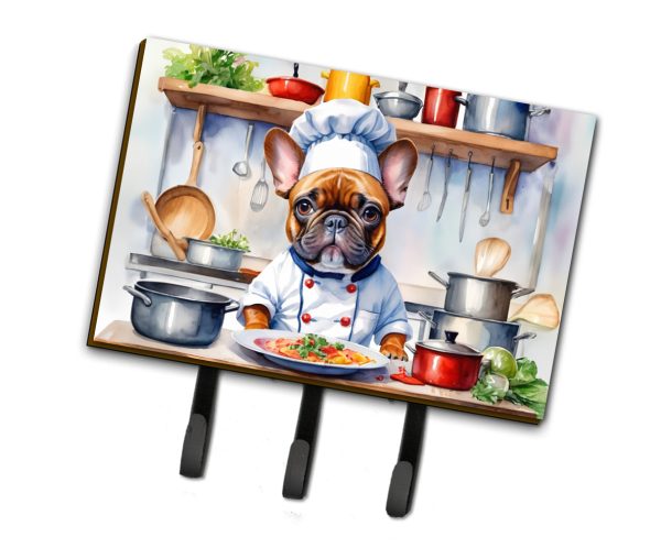 French Bulldog The Chef Leash or Key Holder on Sale