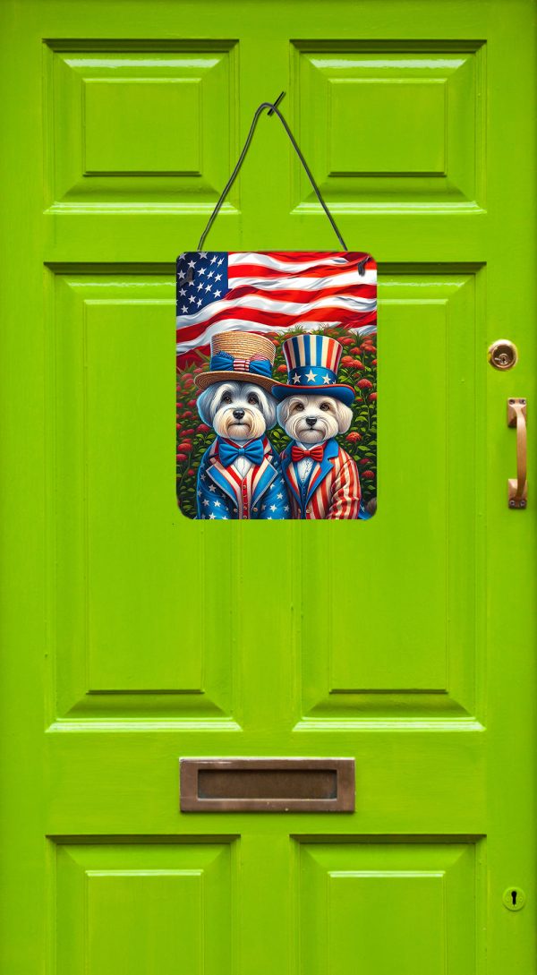 All American Dandie Dinmont Terrier Wall or Door Hanging Prints Cheap - Image 2