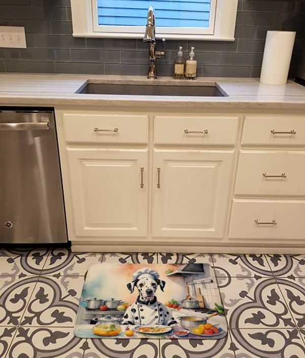 Dalmatian The Chef Memory Foam Kitchen Mat Hot on Sale - Image 2