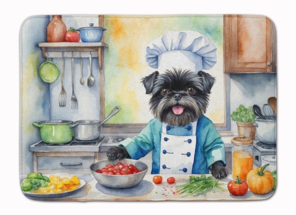 Affenpinscher The Chef Memory Foam Kitchen Mat Fashion