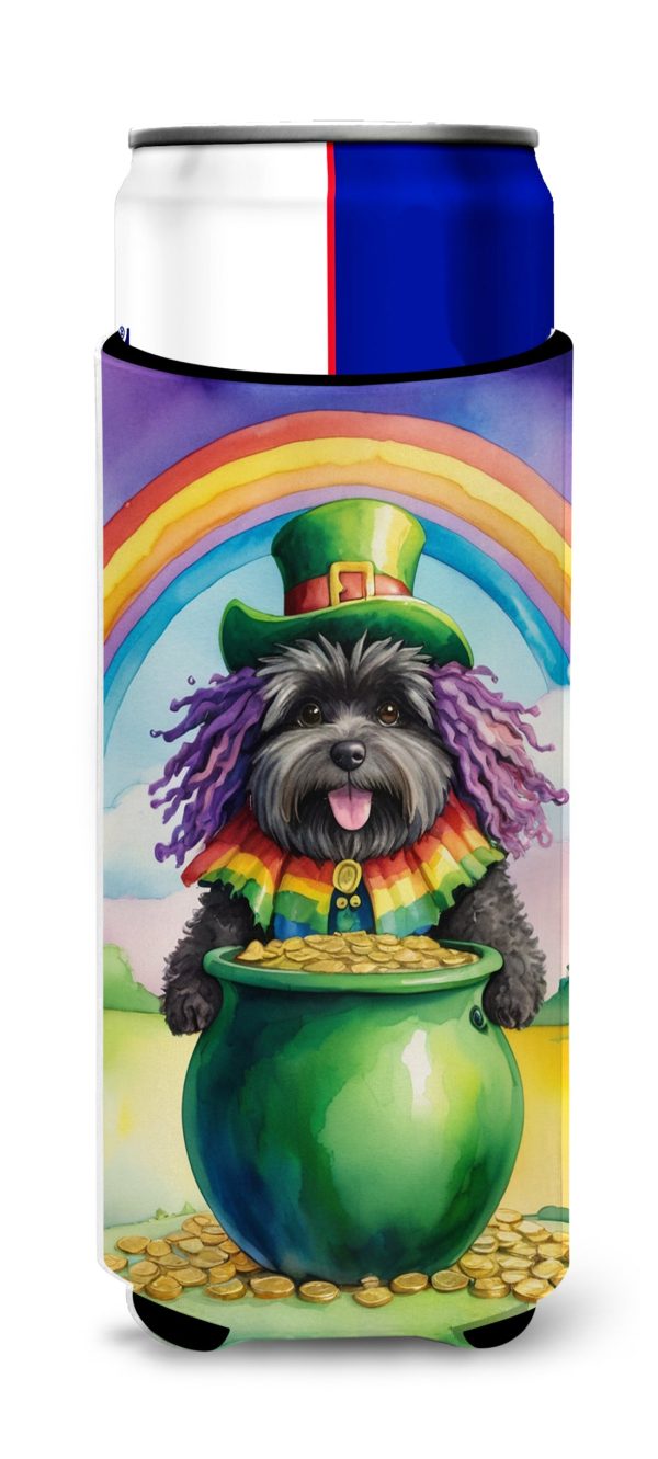 Puli St Patrick s Day Hugger for Ultra Slim Cans Online now