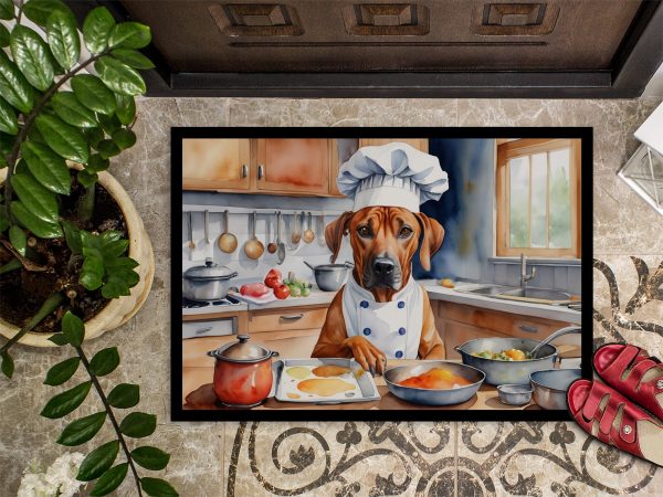 Rhodesian Ridgeback The Chef Doormat For Discount - Image 3