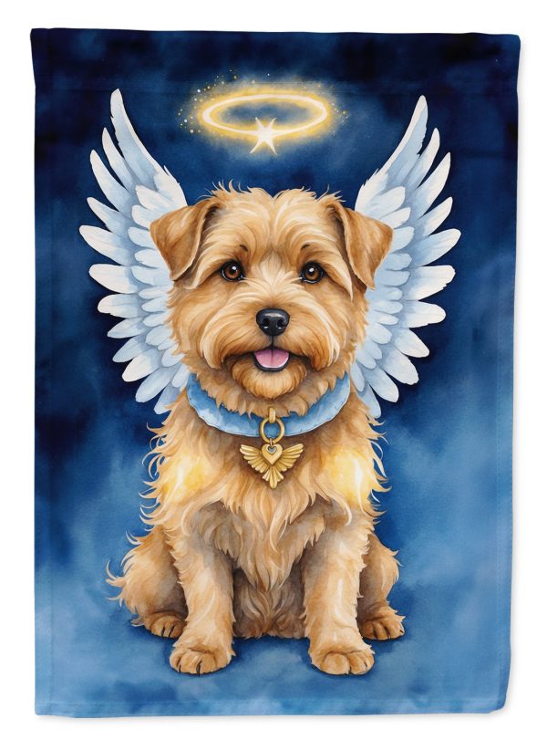 Norfolk Terrier My Angel Garden Flag – Memorial or Christmas Dog Angel Decor Hot on Sale