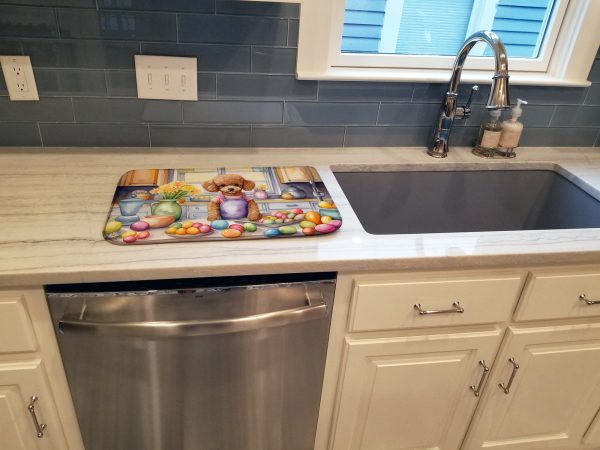 Decorating Easter Poodle Dish Drying Mat Online - Image 3