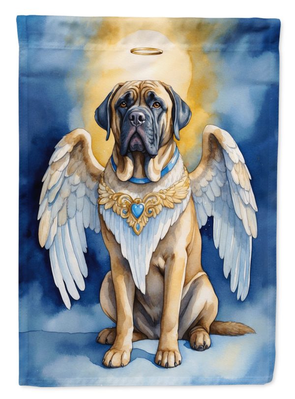 Mastiff My Angel Garden Flag – Memorial or Christmas Dog Angel Decor Cheap
