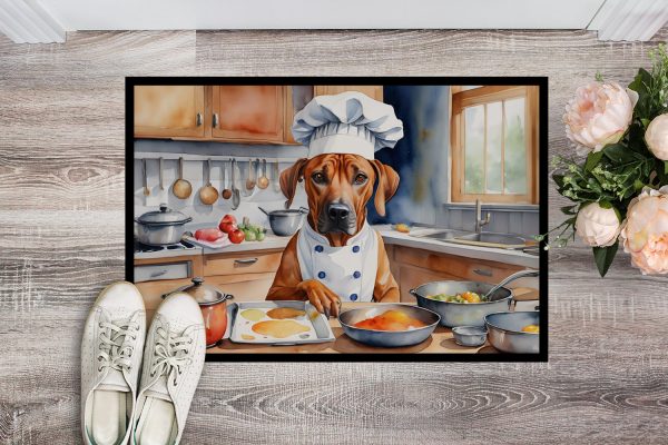 Rhodesian Ridgeback The Chef Doormat For Discount - Image 2