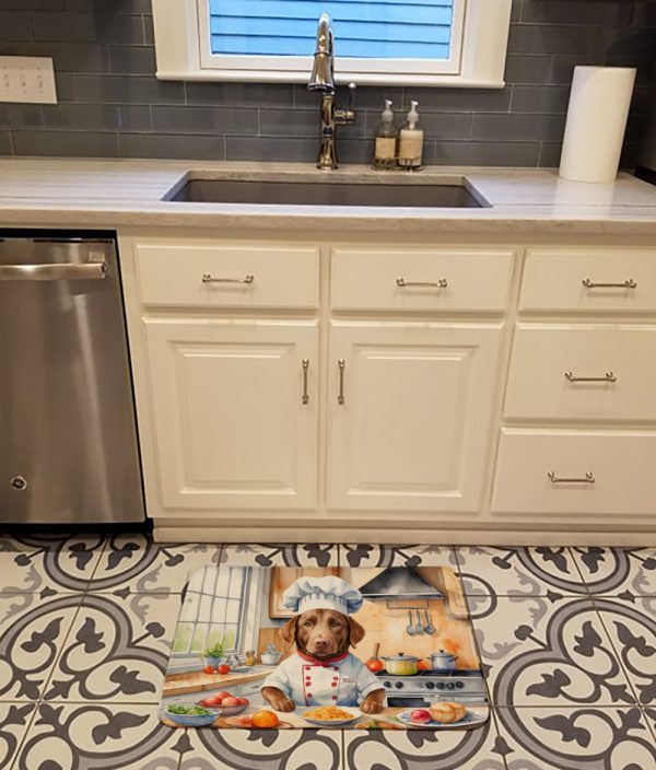 Chesapeake Bay Retriever The Chef Memory Foam Kitchen Mat Online Hot Sale - Image 2