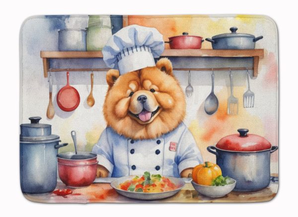Chow Chow The Chef Memory Foam Kitchen Mat For Sale