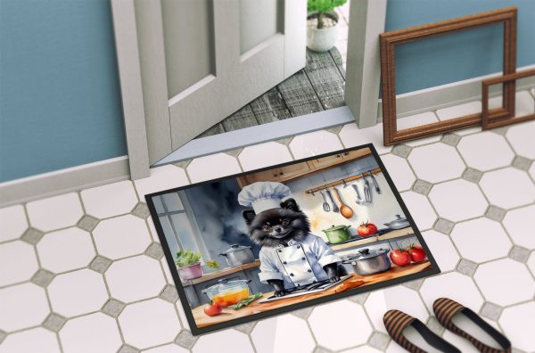 Pomeranian The Chef Doormat on Sale - Image 4