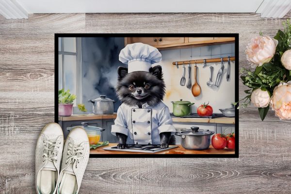 Pomeranian The Chef Doormat on Sale - Image 2