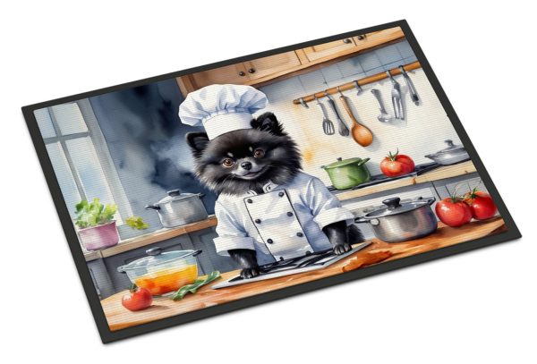 Pomeranian The Chef Doormat Online now