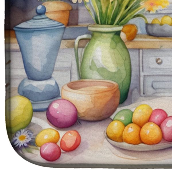 Decorating Easter Poodle Dish Drying Mat Online - Image 4