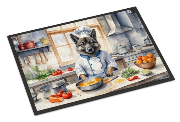 Norwegian Elkhound The Chef Doormat Online Hot Sale