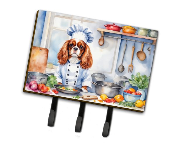 Cavalier Spaniel The Chef Leash or Key Holder Online