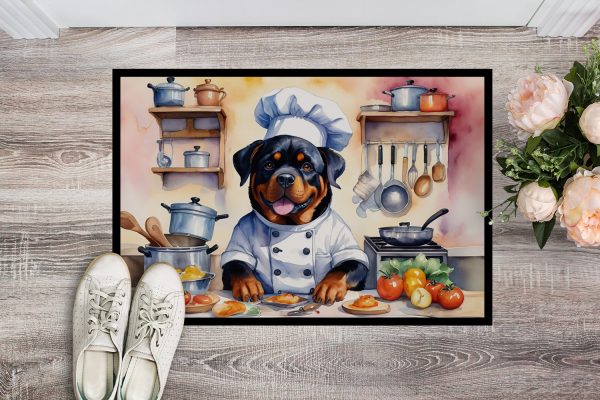 Rottweiler The Chef Doormat For Cheap - Image 2