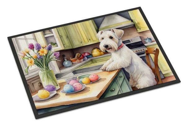 Decorating Easter Sealyham Terrier Doormat on Sale