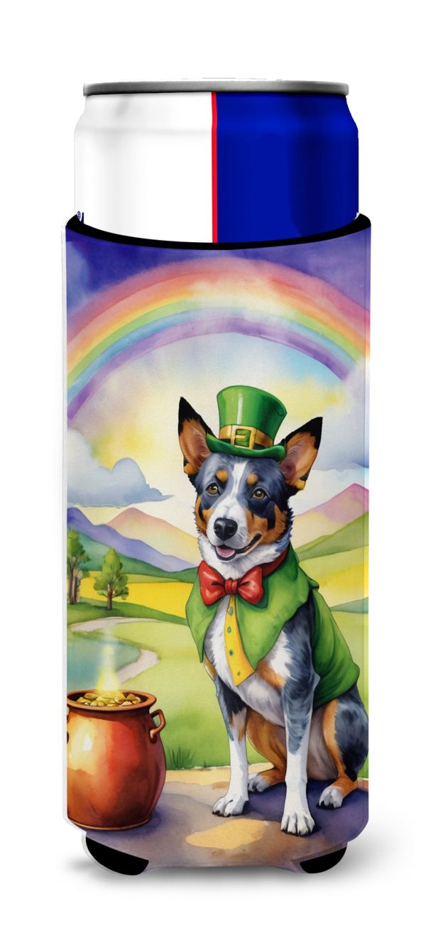 Australian Cattle Dog St Patrick s Day Hugger for Ultra Slim Cans Online