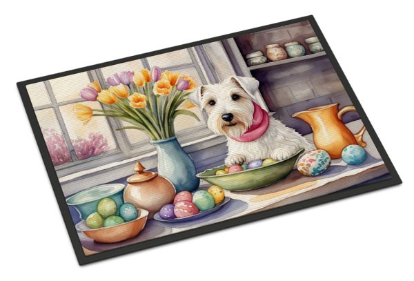 Decorating Easter Sealyham Terrier Doormat on Sale
