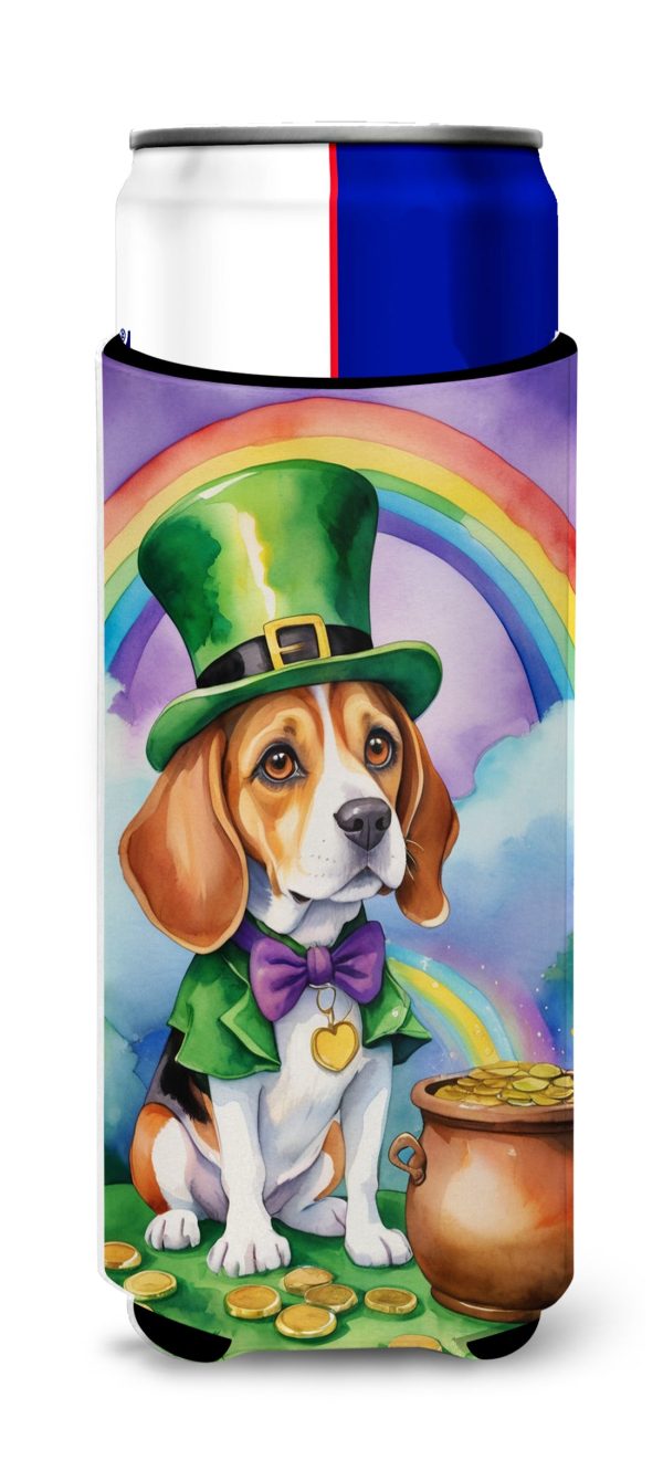 Beagle St Patrick s Day Hugger for Ultra Slim Cans Sale
