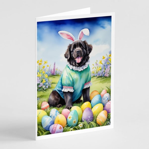 Newfoundland Easter Egg Hunt Greeting Cards Pack of 8 Fashion