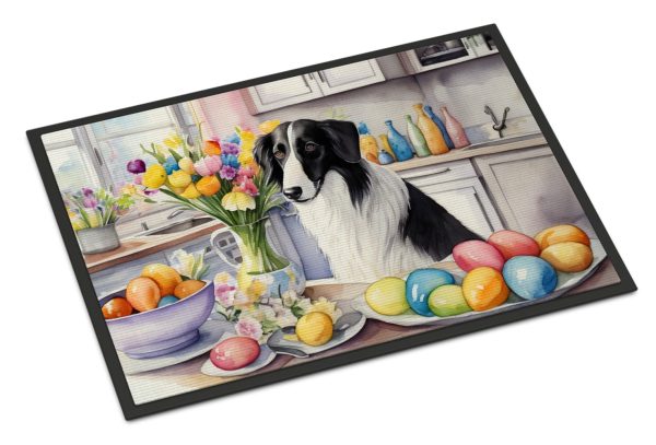 Decorating Easter Borzoi Doormat Discount