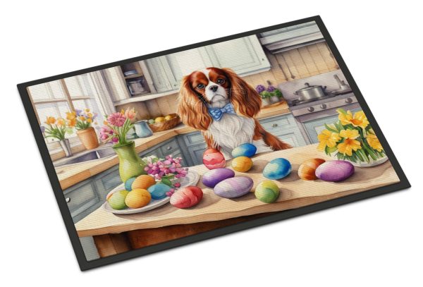 Decorating Easter Cavalier Spaniel Doormat Online Hot Sale