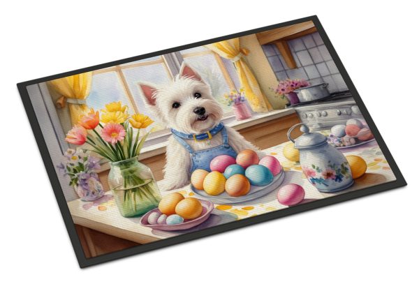 Decorating Easter Westie Doormat Hot on Sale
