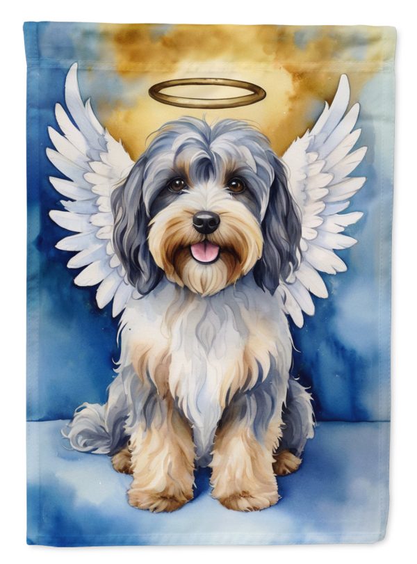 Tibetan Terrier My Angel House Flag Online now