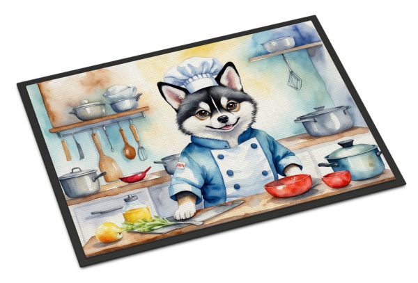 Alaskan Klee Kai The Chef Doormat Sale