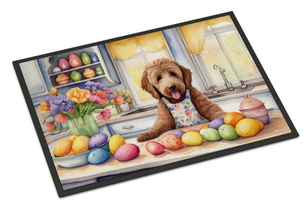 Decorating Easter Labradoodle Doormat Hot on Sale