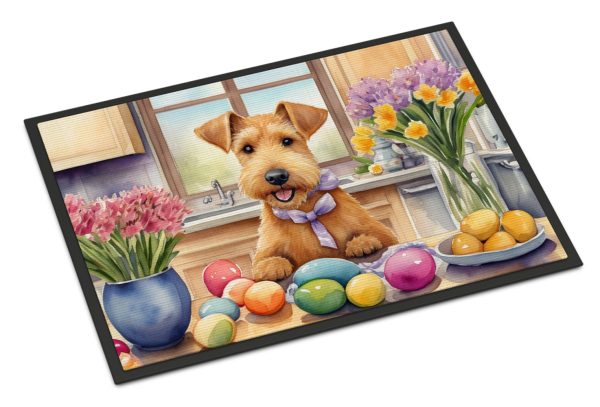Decorating Easter Lakeland Terrier Doormat Online Hot Sale