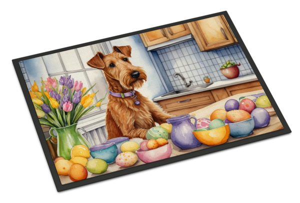 Decorating Easter Irish Terrier Doormat Online now